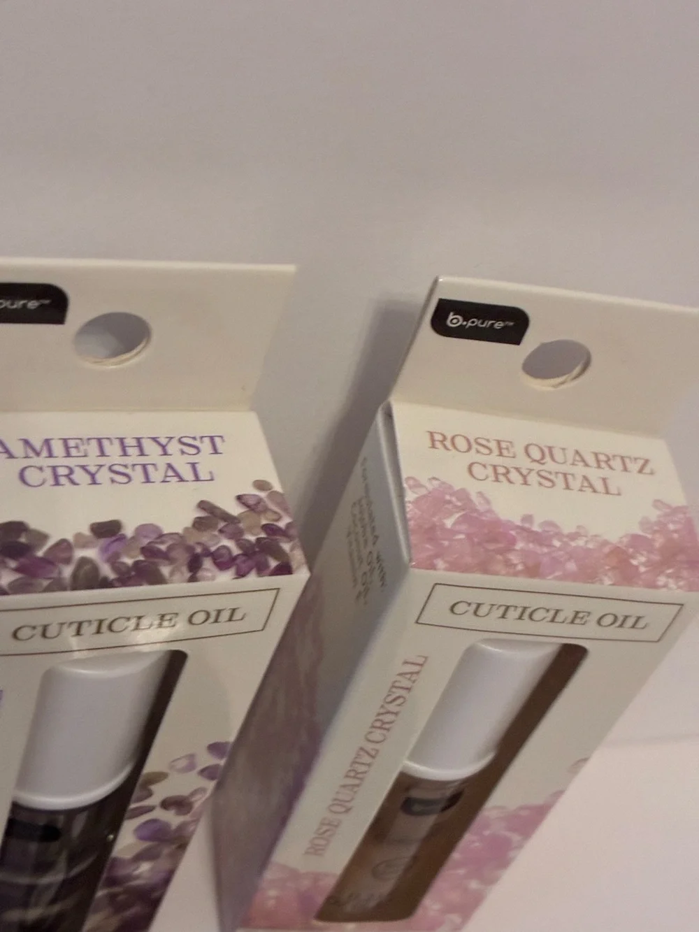 b.Pure Crystals Cuticle Oil & Metallic Nail pens  bundle
